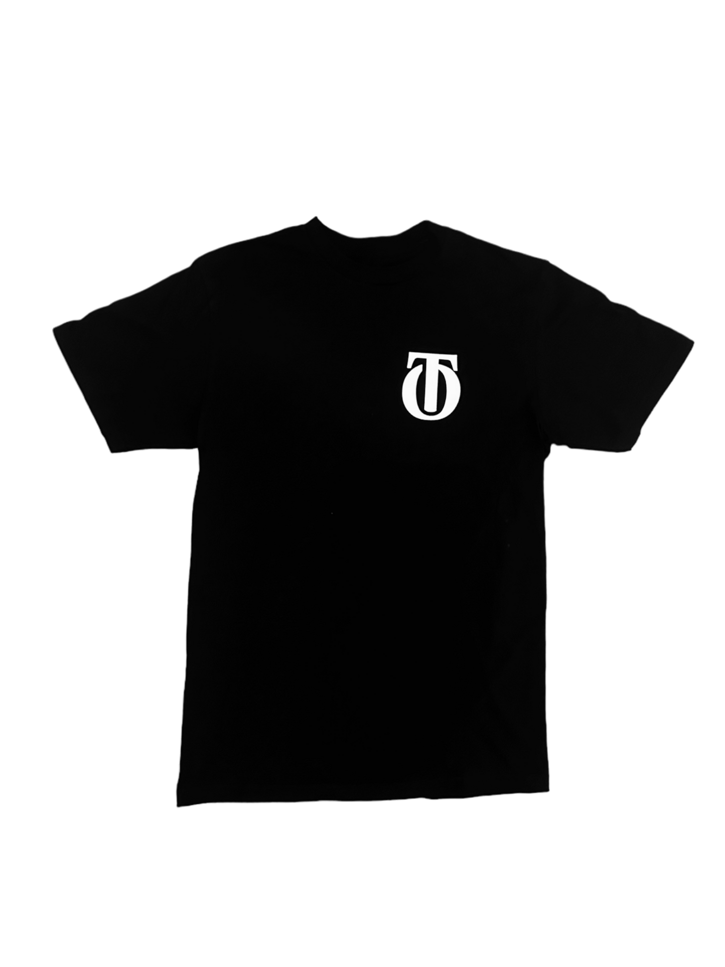 Overtime black/White tee